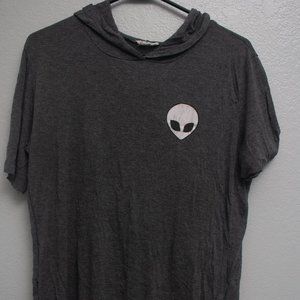 French Pastry Alien Short Sleeve with Hood